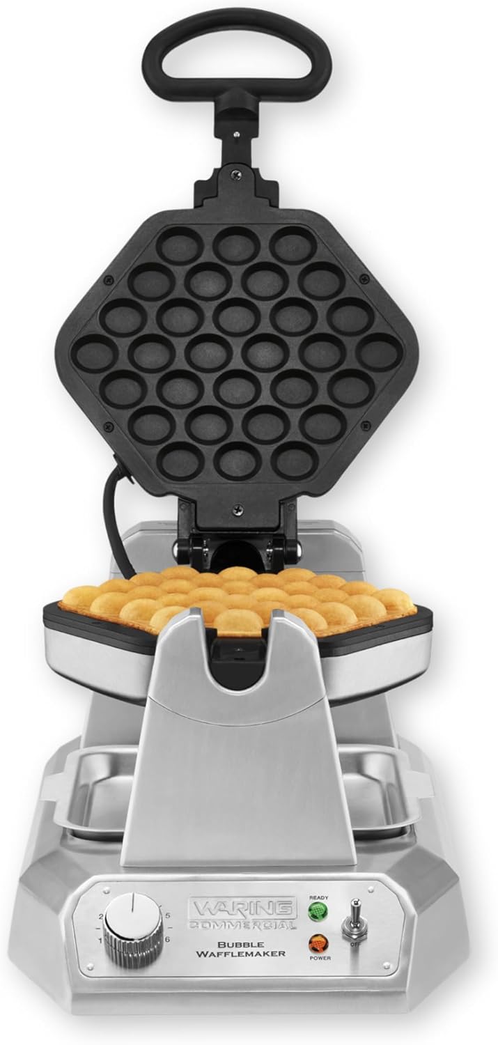 Waring Bubble Waffle Maker: Crispy Waffles in Minutes!