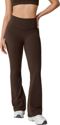 Hugcurve No Front Seam High Waisted Flare Leggings (Style MPRK)