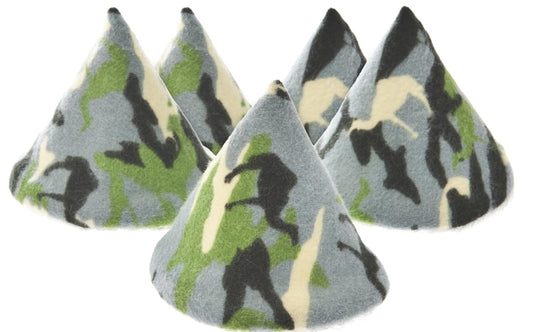 Beba Bean Camo Green Pee Teepee 5-Pack - Baby Boy Diaper Essential