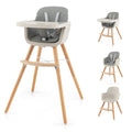 HONEY JOY High Chair 3-in-1 Convertible Highchair for Babies