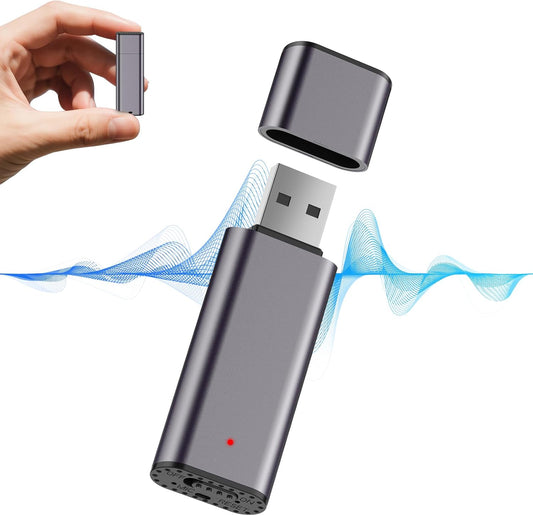 64GB Voice Recorder with Noise Reduction for Clear Audio