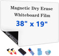 Magnetic Dry Erase Whiteboard Paper 38 x 19 in - Peel-and-Stick
