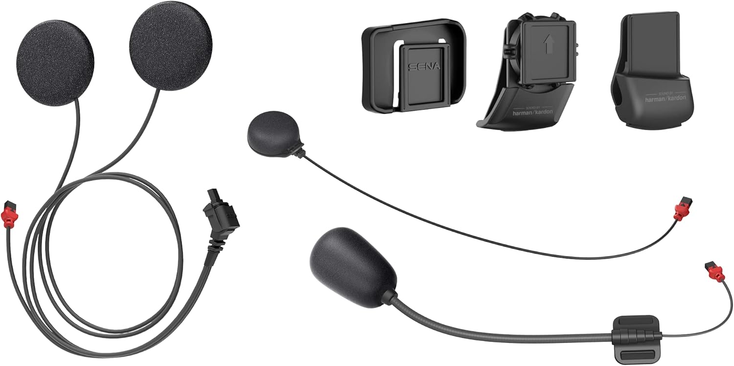Sena 50C Universal Clamp Kit with Harman Kardon Sound Upgrade