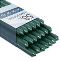 58 in Garden Stakes for Outdoor Plant Support - 20 Pack Strong Support