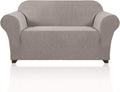 Stretch Loveseat Sofa Cover Slipcover for 2 Cushion Sofa - Taupe