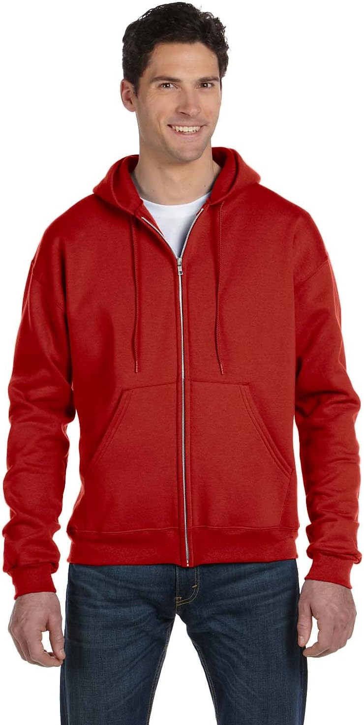 Champion Eco Hooded Fleece - Scarlet Stay Warm!