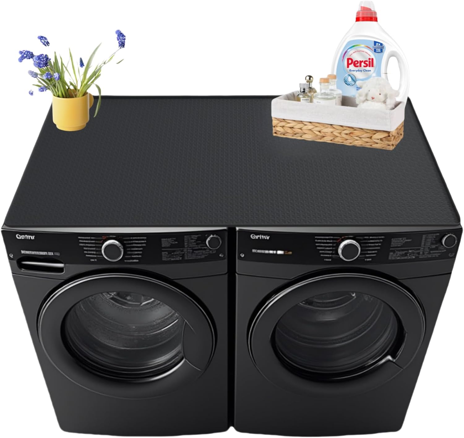 Oversized Washer and Dryer Covers for Top - Silicone Mat