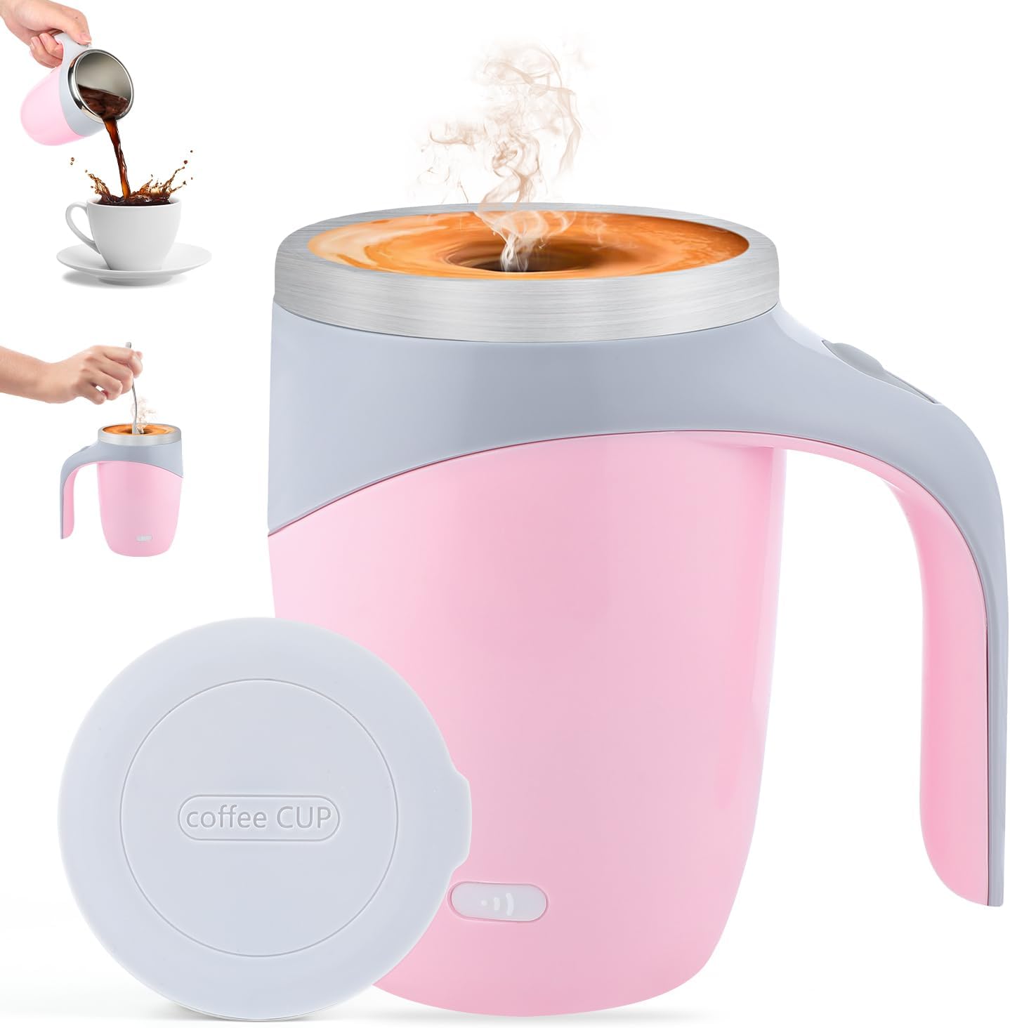 Portable Self-Stirring Coffee Mug - VOYOCUGE