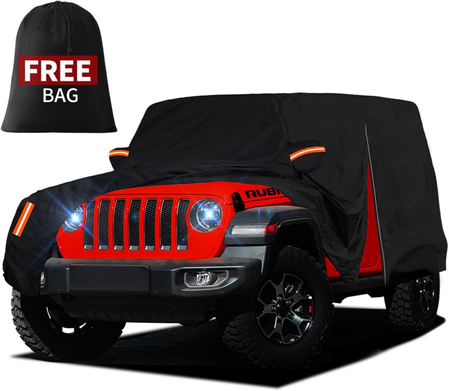 Custom Fit Waterproof Car Cover for Jeep Wrangler 2006-2025