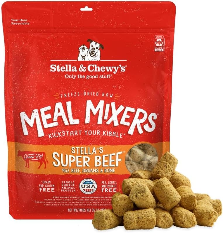 Stella & Chewy's Freeze-Dried Raw Beef Meal Mixers Review