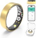 Fitness Tracker Smart Ring for Women and Men - Gold 7