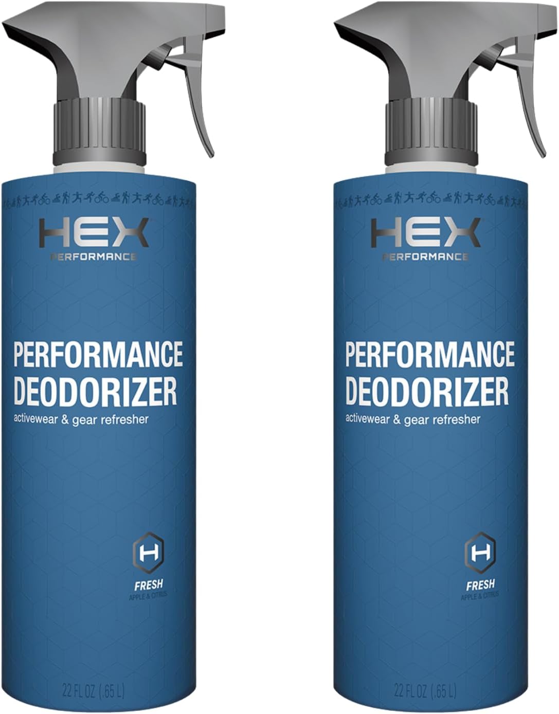 HEX Performance Deodorizing Spray for Fabrics & Gear, 44oz