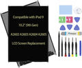 LCD Screen Replacement 10.2in Compatible for iPad 9 - Panel Only