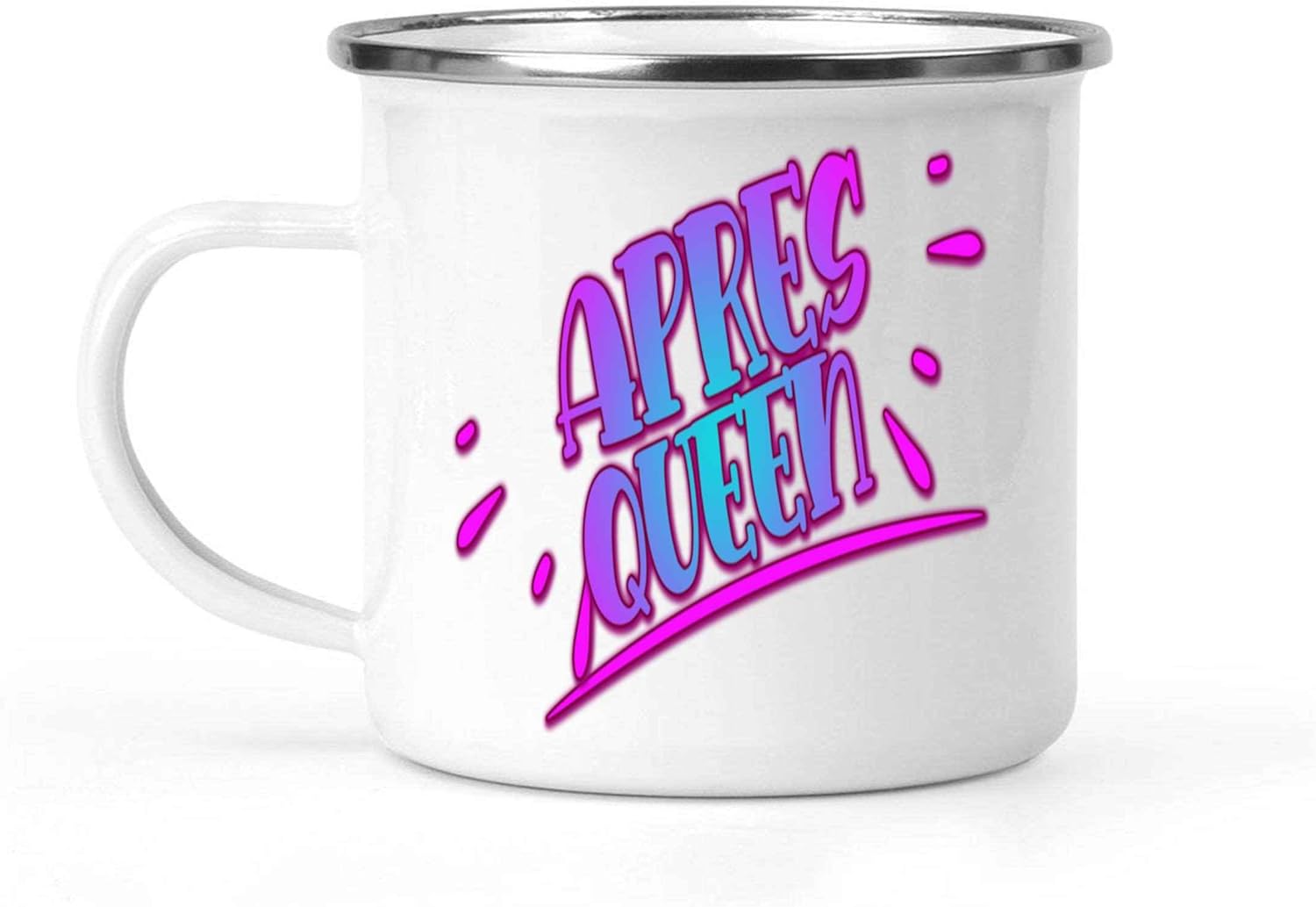 Apres Ski Queen 12oz Camping Mug