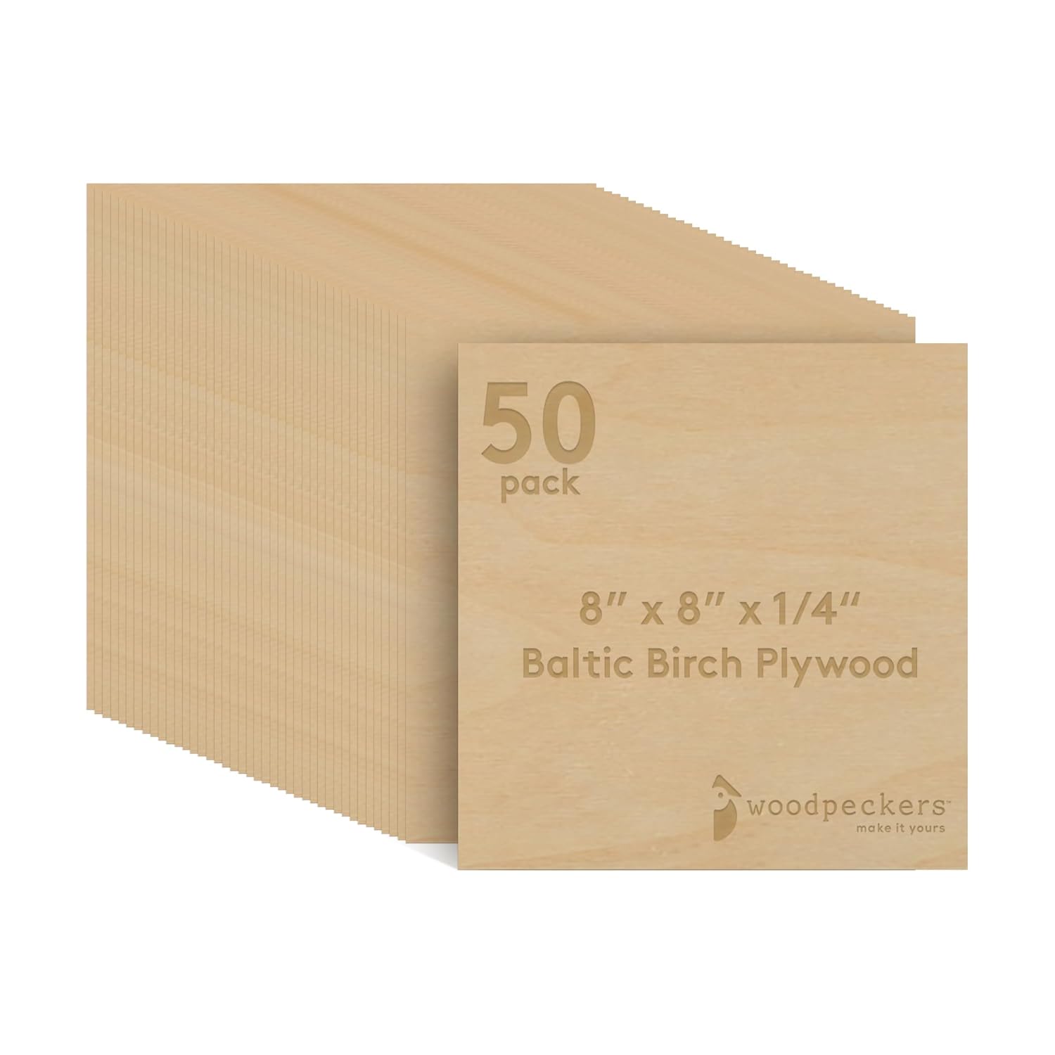 6 mm Baltic Birch Plywood Sheets for Crafting and Woodworking