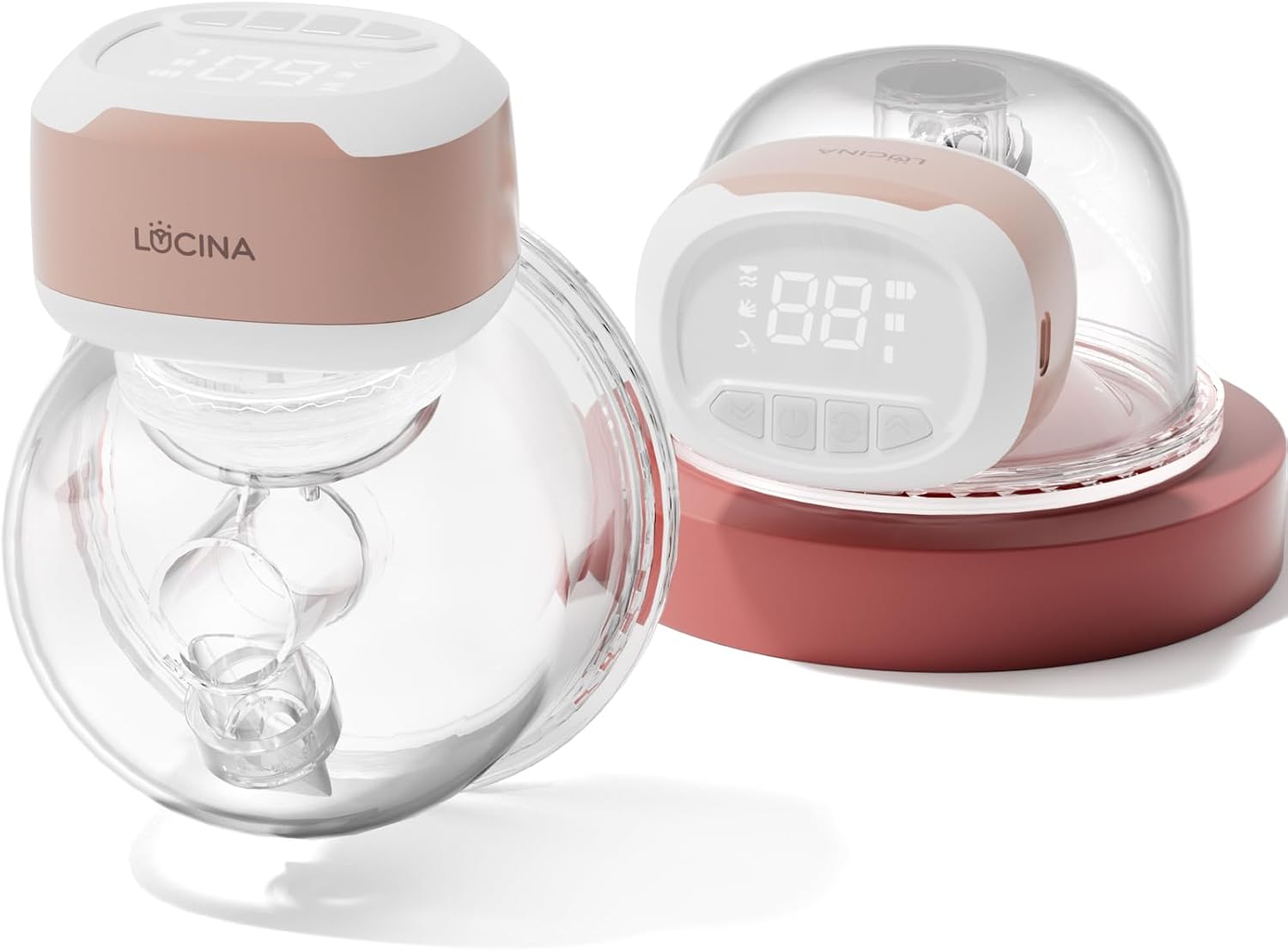 Wearable Breastfeeding Pump Hands Free with Long Battery Life