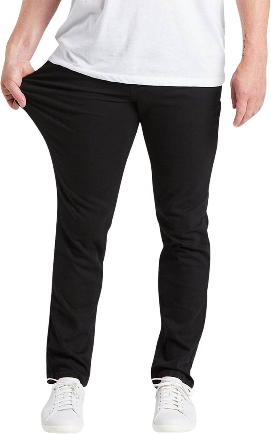 Mugsy Mens Jeans Classic Fit Stretch Denim for Ultimate Comfort