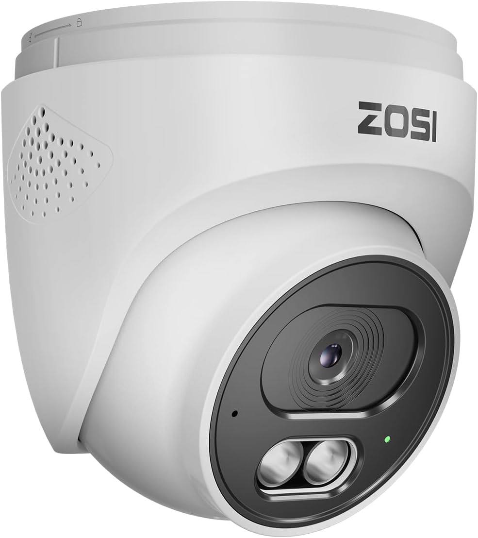 ZOSI C220 4K UHD 8MP PoE IP Camera for Home Security