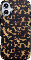 Casely iPhone 16 Plus Case Shell Shocked Tortoise Print - Bold