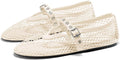 Coutgo Womens Mesh Ballet Flats for Comfort and Style