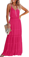 PRETTYGARDEN Sundress for Women: Summer Maxi Dress