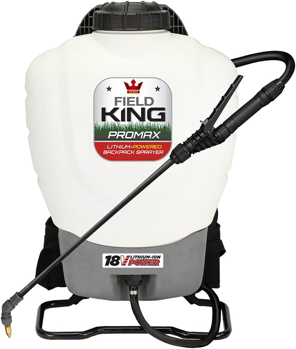 Field King 190515 Battery Powered Backpack Sprayer for Professionals