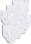 Plus Size Elance Briefs for Women - 6 Pack Full Coverage Cotton
