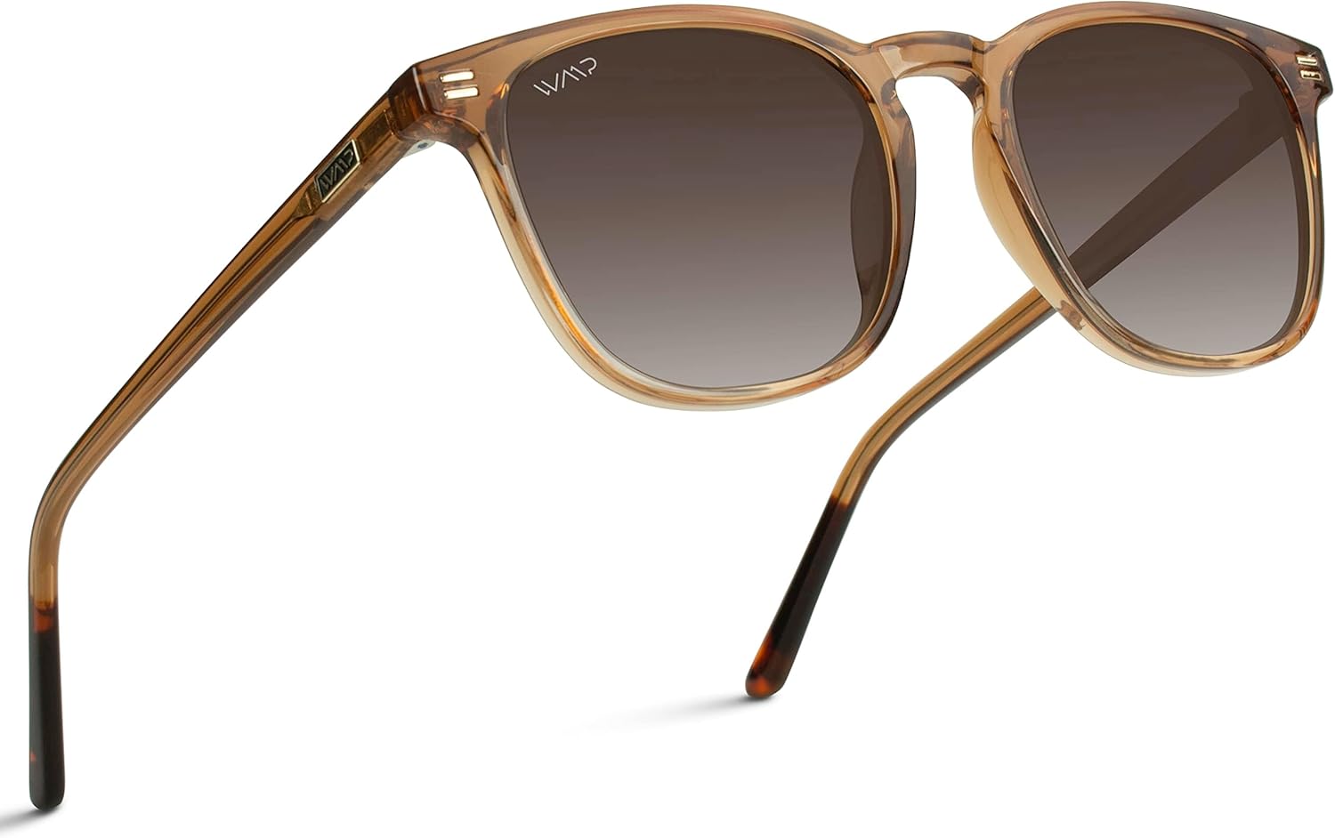 Men's Polarized Modern Rounded Square Sunglasses for Style