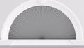 Arch Window Shades Half Circle Blackout Cellular Shades - Easy Install