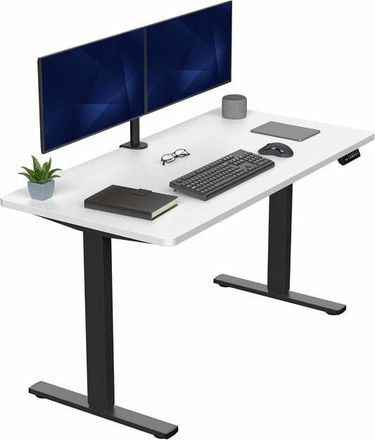 VIVO Electric Standing Desk with Memory Height Adjustment Features