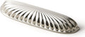 Satin Nickel 5in Hole Centers Cabinet Pulls - Modern Retro Cup Pulls