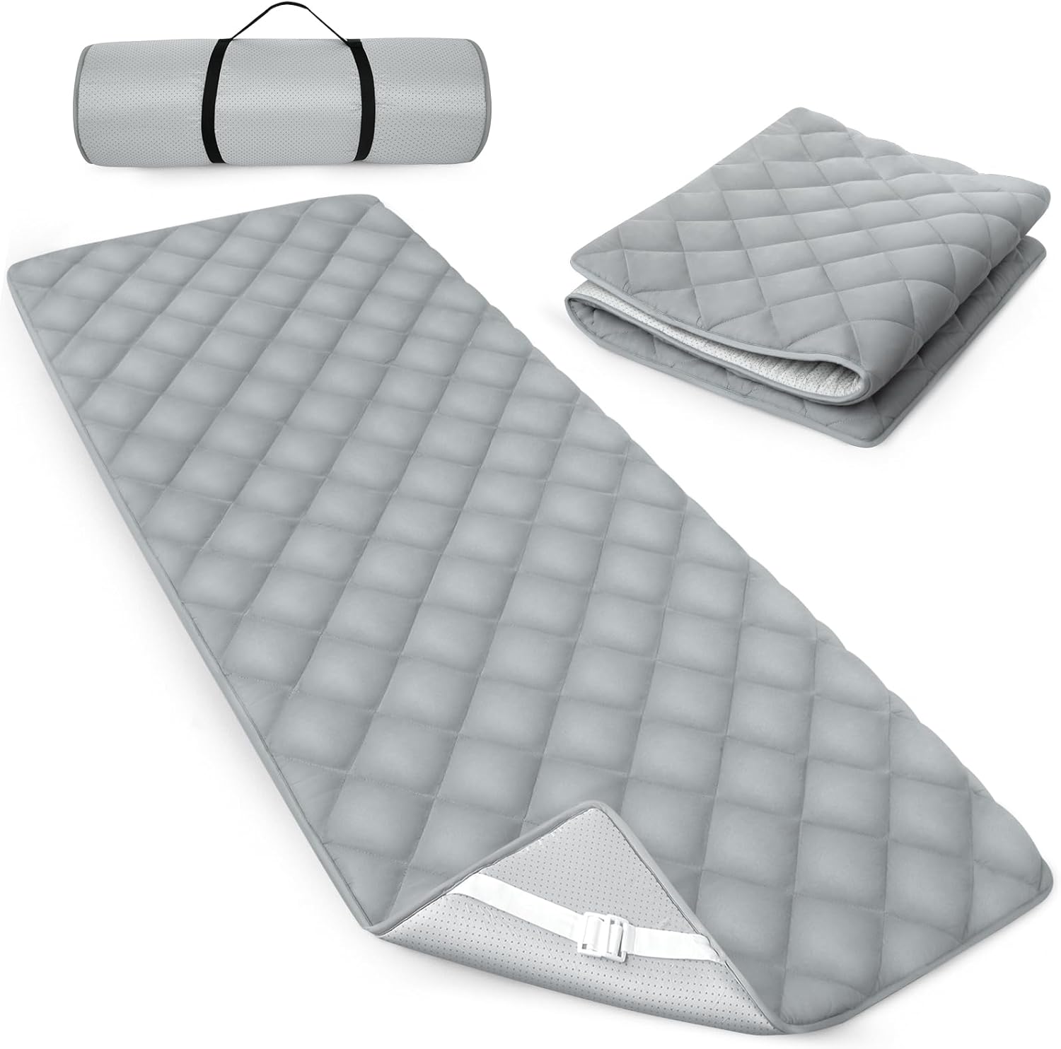 Quilted Foam Mattress Topper Pad for Comfortable Sleep