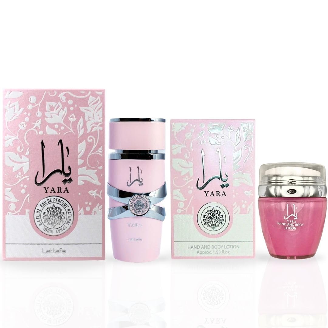 Lattafa Yara EDP Spray & Lotion Bundle - Sweet Floral Delight