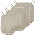 Porch Shield Outdoor Cushion Slipcovers Set of 4 - Waterproof Beige
