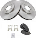 Front Brake Pad & Rotor Kit for 1999-2004 Acura RL - Direct Fit OE