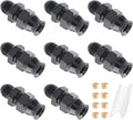 6AN Male Flare to 3/8ft Hardline Tube Compression Fitting Adapter