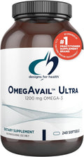 OmegAvail Ultra TG Fish Oil 1200mg - High-Absorption Omega-3
