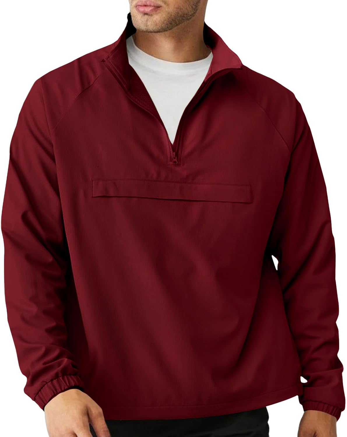 SEGANUP Men's Lightweight Quarter Zip Pullover for Golf and More