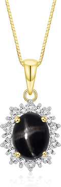 RYLOS 14K Yellow Gold Princess Diana Inspired Necklace - Elegant