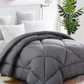 All Season Oversized Queen Comforter 98 x 98 in - Warm, Fluffy