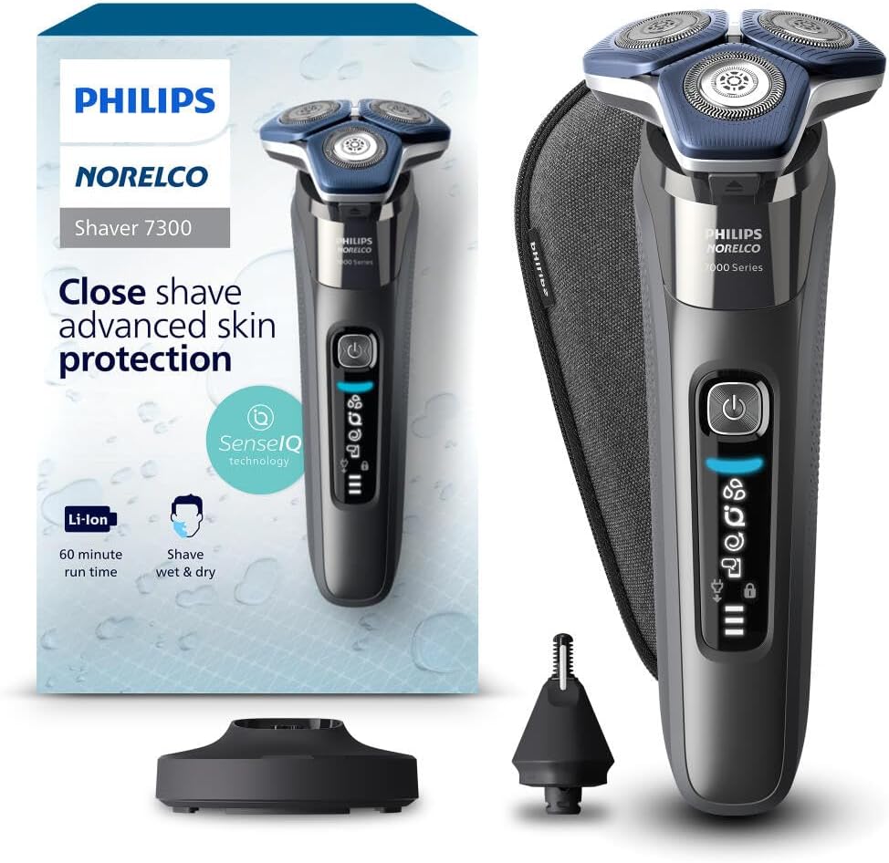 Philips Norelco Shaver 7300: Ultimate Wet & Dry Shaving Experience