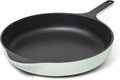 Caraway Cast Iron Skillet 12 in Enameled Pan - Durable, No Seasoning