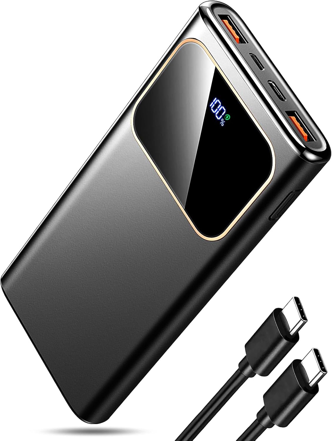 Power Bank 10000mAh Portable Charger with Fast Charging Features