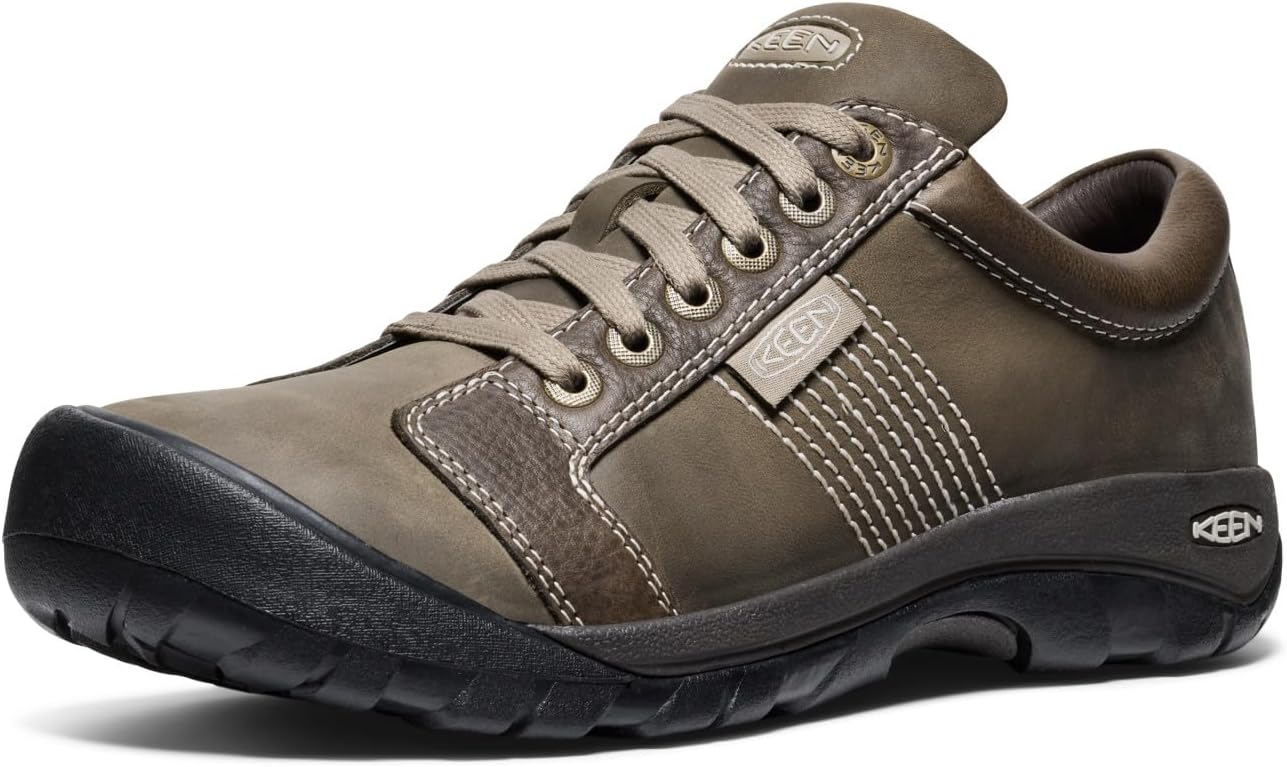 KEEN Men's Austin Low Height Leather Oxford for Comfort & Style