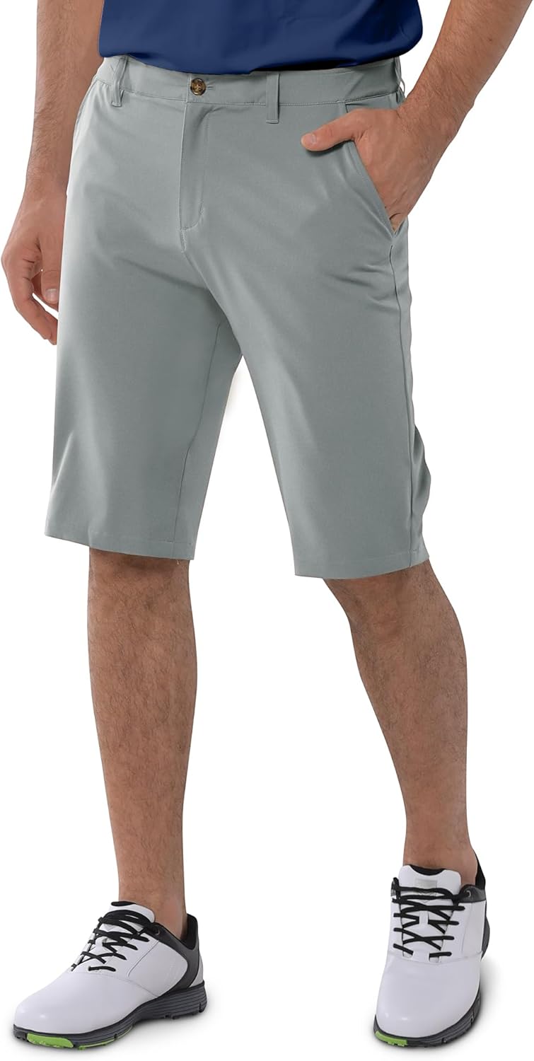 33,000ft Men's Golf Shorts - Lightweight Quick Dry Stretch Shorts
