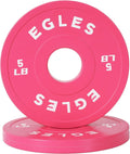 Egles Change Plates Set 1.25LB, 2.5LB, 5LB - Color-Coded Olympic