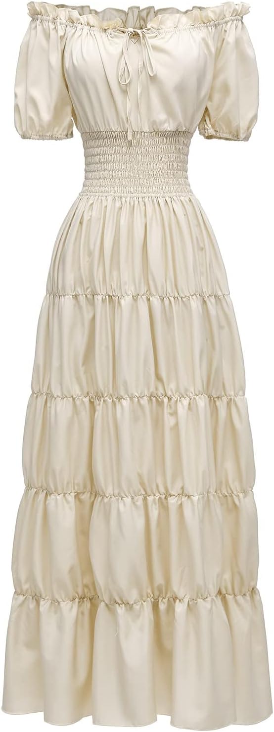 Renaissance Women Medieval Chemise Dress for Elegant Style