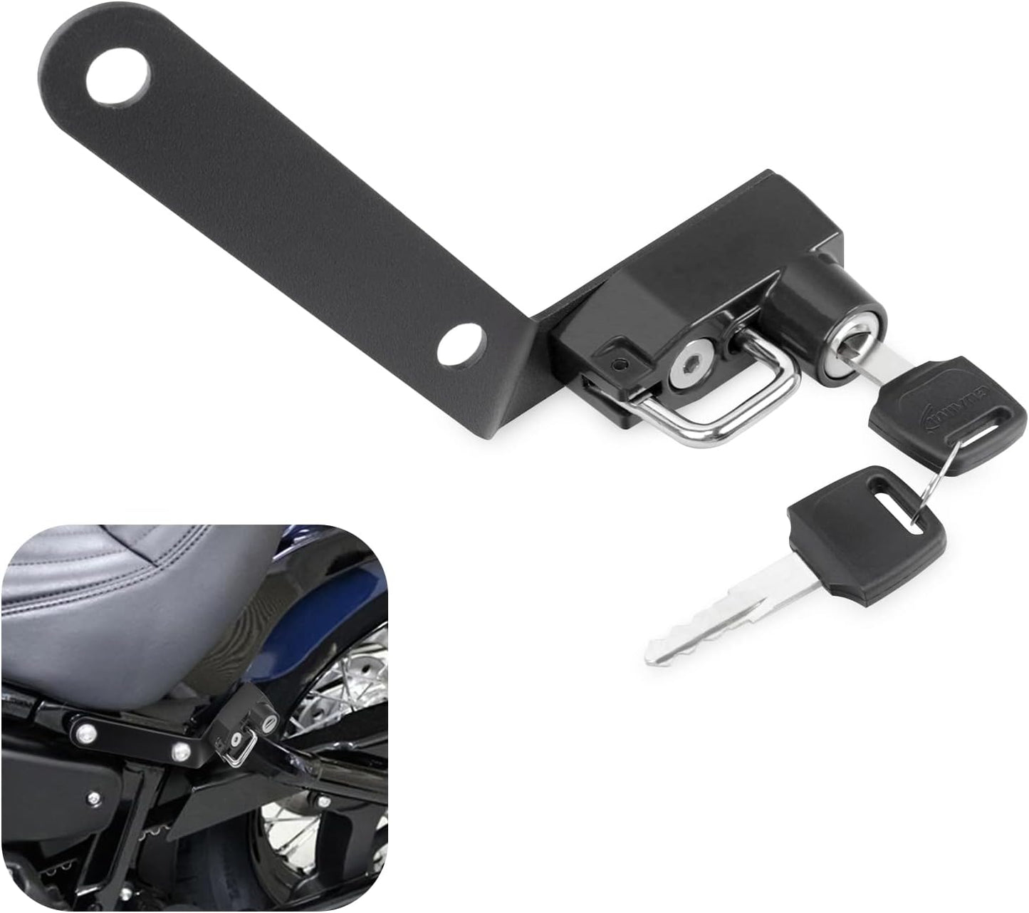 GUAIMI Motorcycle Helmet Lock - Anti-Theft Security