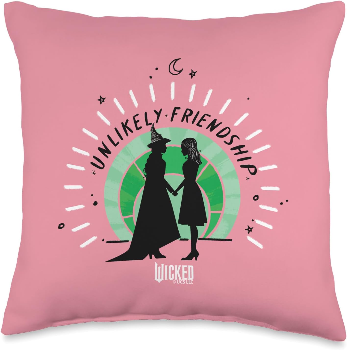 Wickedly Adorable Friendship Pillow