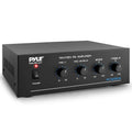 Pyle Compact Mini Home Power Amplifier - 60W Small Stereo Receiver